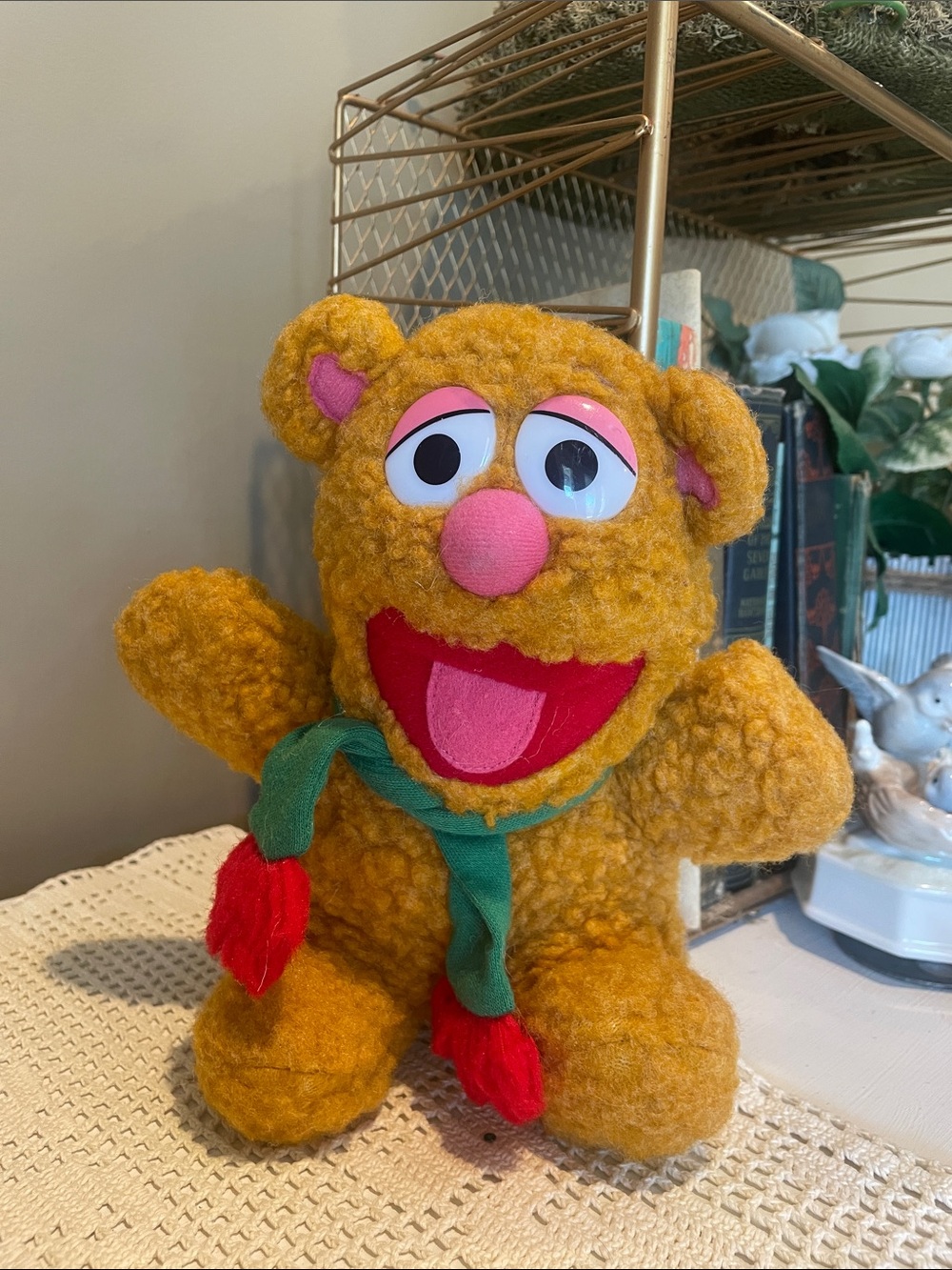 Muppet baby fozzie bear plush 1987